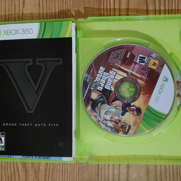 Grand Theft Auto V XBOX 360 Game (CIB) - Picture 2 of 5